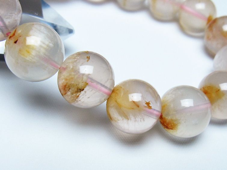 セリサイト イン クォーツ ブレスレット 13mm [t190-1855] 3枚目