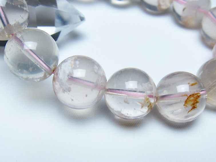 セリサイト イン クォーツ ブレスレット 15mm [t190-1860] 3枚目