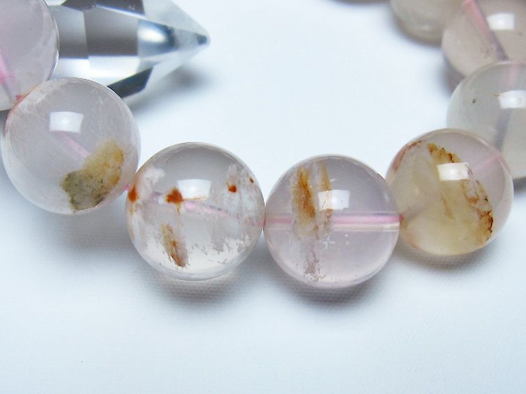 セリサイト イン クォーツ ブレスレット 16mm [t190-1863] 3枚目