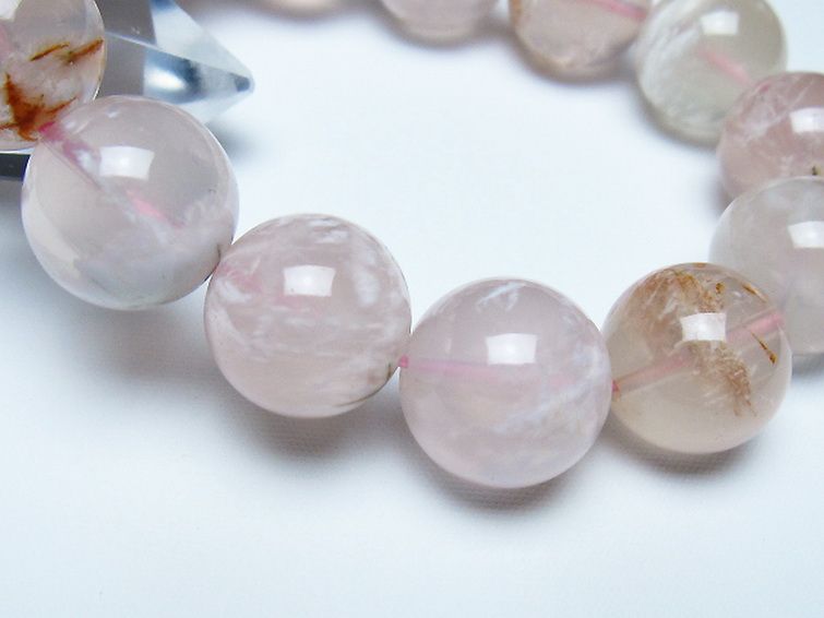 セリサイト イン クォーツ ブレスレット 16mm [t190-1865] 3枚目