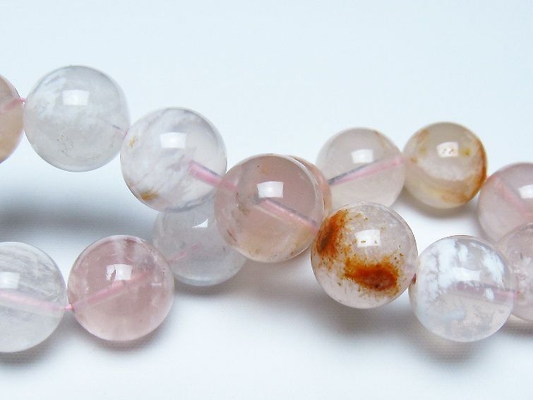 セリサイト イン クォーツ ブレスレット 14mm [t190-1867] 2枚目