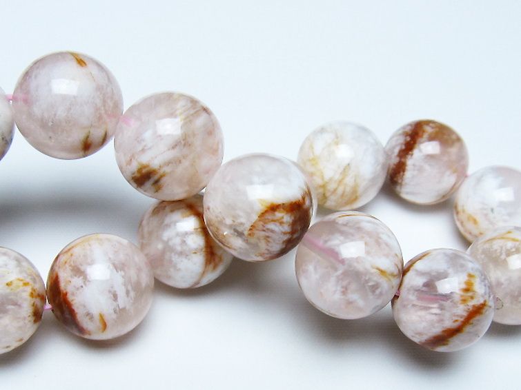 セリサイト イン クォーツ ブレスレット 15mm [t190-1885] 2枚目