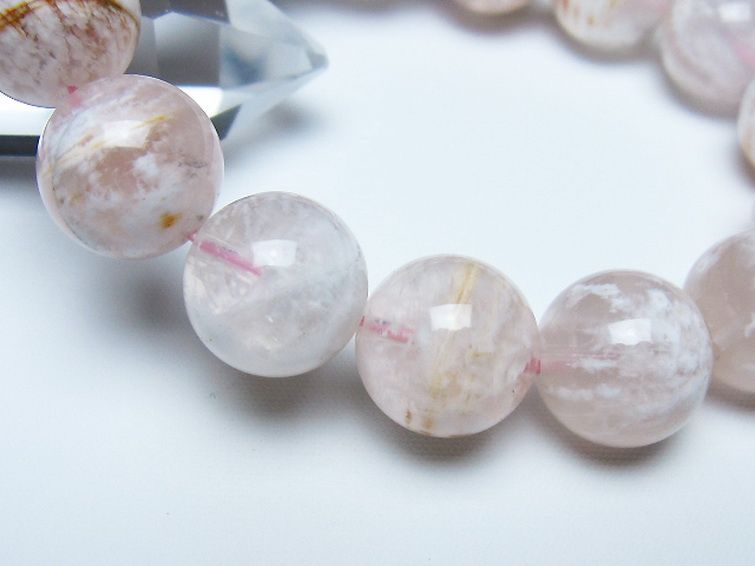 セリサイト イン クォーツ ブレスレット 15mm [t190-1887] 3枚目