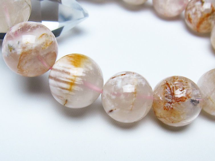 セリサイト イン クォーツ ブレスレット 15mm [t190-1890] 3枚目