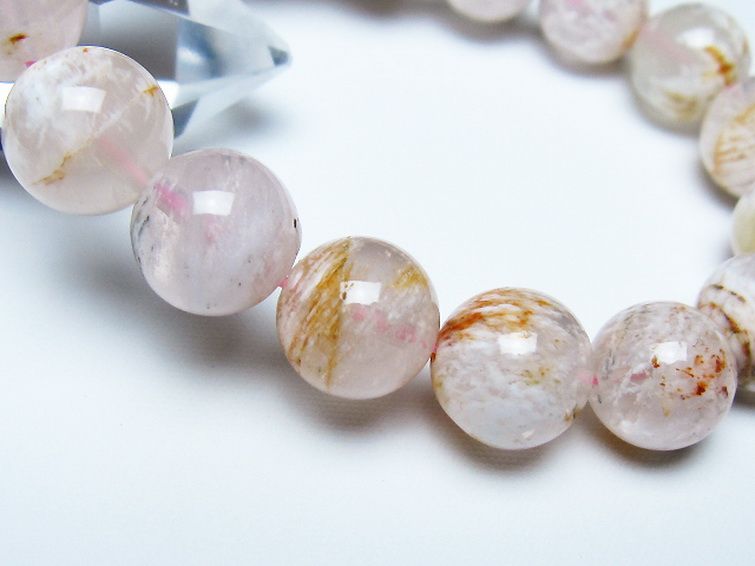 セリサイト イン クォーツ ブレスレット 12mm [t190-1892] 3枚目