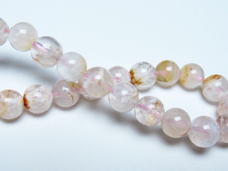 セリサイト イン クォーツ ブレスレット 7mm [t190-1899] 2枚目