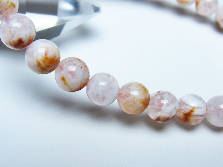 セリサイト イン クォーツ ブレスレット 7mm [t190-1900] 3枚目