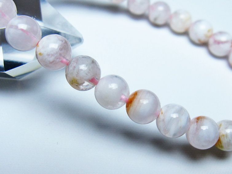 セリサイト イン クォーツ ブレスレット 7mm [t190-1905] 3枚目