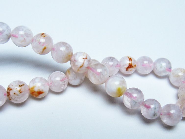 セリサイト イン クォーツ ブレスレット 7mm [t190-1906] 2枚目