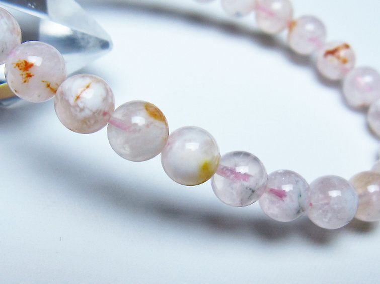 セリサイト イン クォーツ ブレスレット 7mm [t190-1906] 3枚目