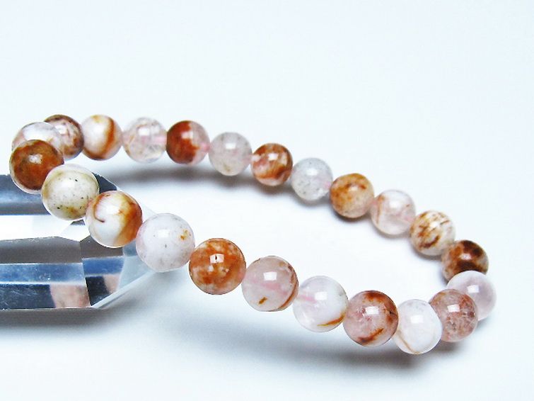 セリサイト イン クォーツ ブレスレット 8mm [t190-1910]