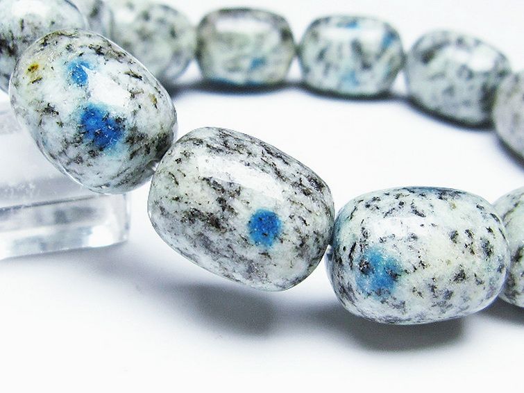 K2ストーン アズライト イン グラナイト ブレスレット [t193-3244] 3枚目