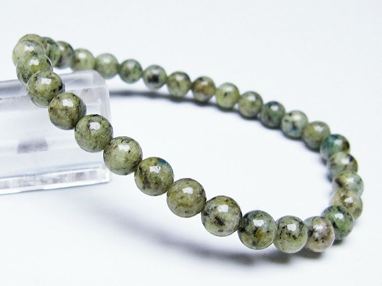 K2ストーン アズライト イン グラナイト ブレスレット 6mm [T193-3346] 1枚目