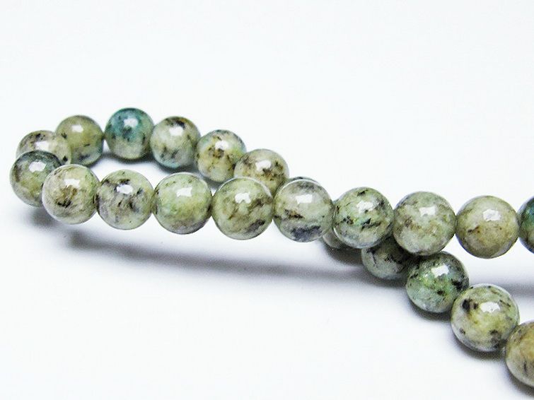 K2ストーン アズライト イン グラナイト ブレスレット 6mm [T193-3346] 2枚目