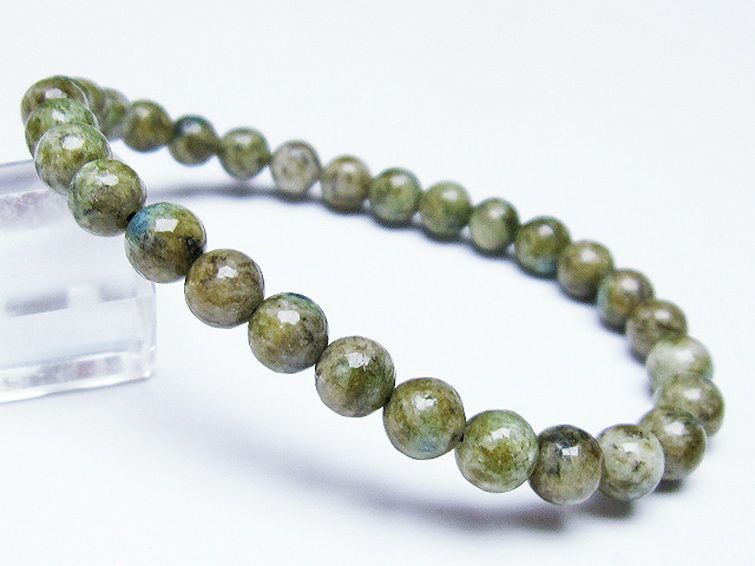 K2ストーン アズライト イン グラナイト ブレスレット 6mm [T193-3524] 1枚目