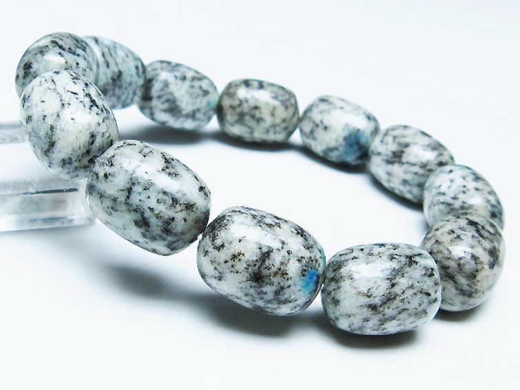 K2ストーン アズライト イン グラナイト ブレスレット [t193-4000] 1枚目