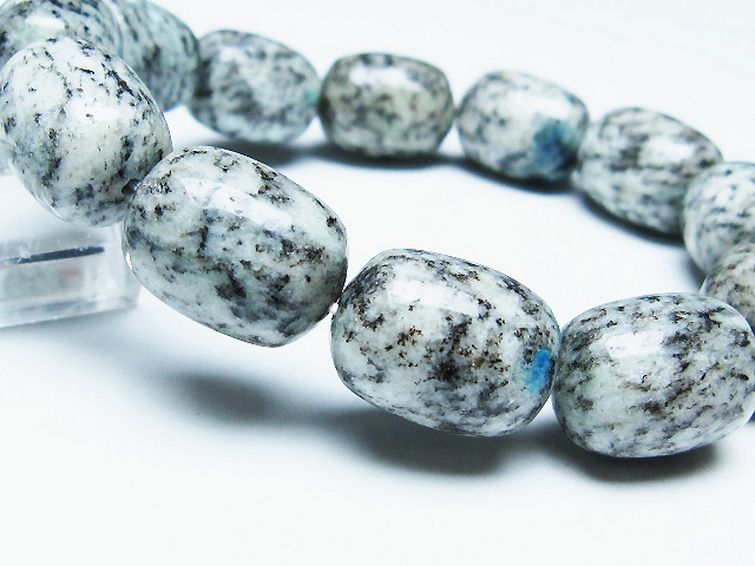 K2ストーン アズライト イン グラナイト ブレスレット [t193-4000] 3枚目