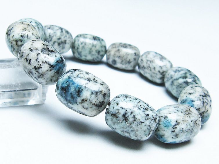 K2ストーン アズライト イン グラナイト ブレスレット [t193-4007] 1枚目