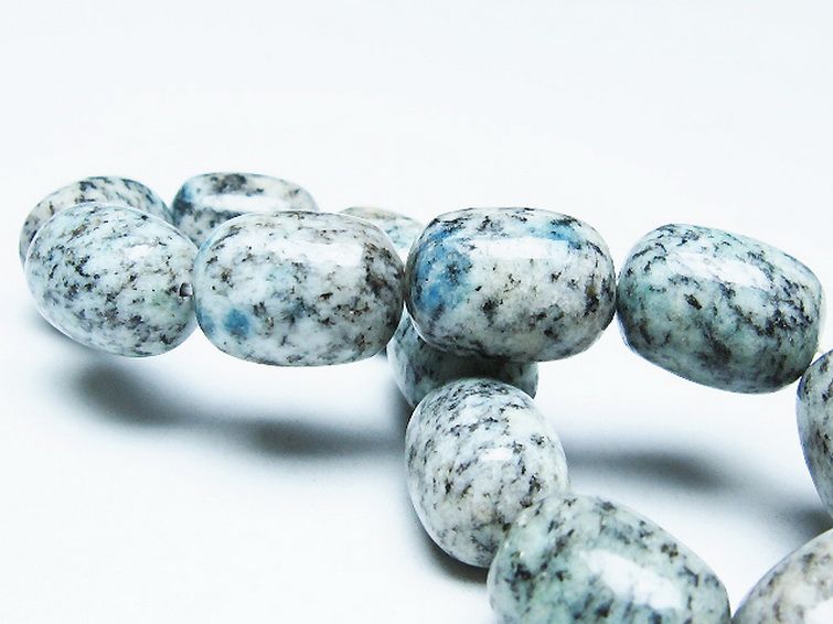 K2ストーン アズライト イン グラナイト ブレスレット [t193-4007] 2枚目