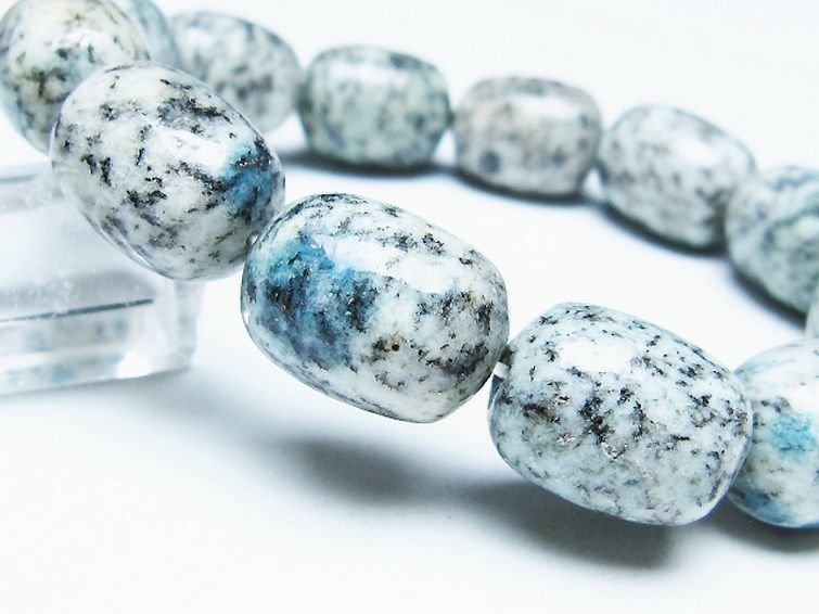 K2ストーン アズライト イン グラナイト ブレスレット [t193-4007] 3枚目