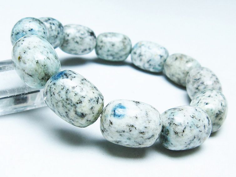 K2ストーン アズライト イン グラナイト ブレスレット [t193-4014] 1枚目