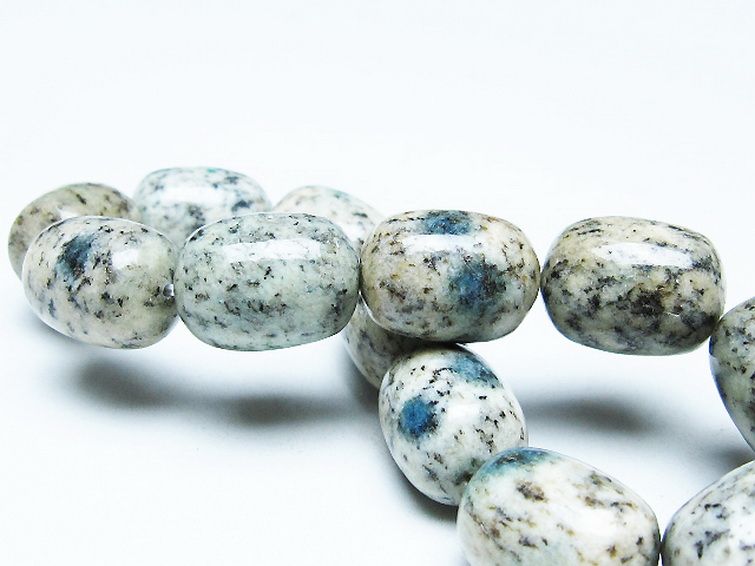 K2ストーン アズライト イン グラナイト ブレスレット [t193-4019] 2枚目