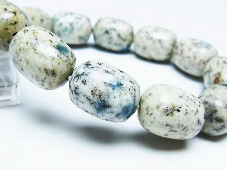 K2ストーン アズライト イン グラナイト ブレスレット [T193-4020] 3枚目