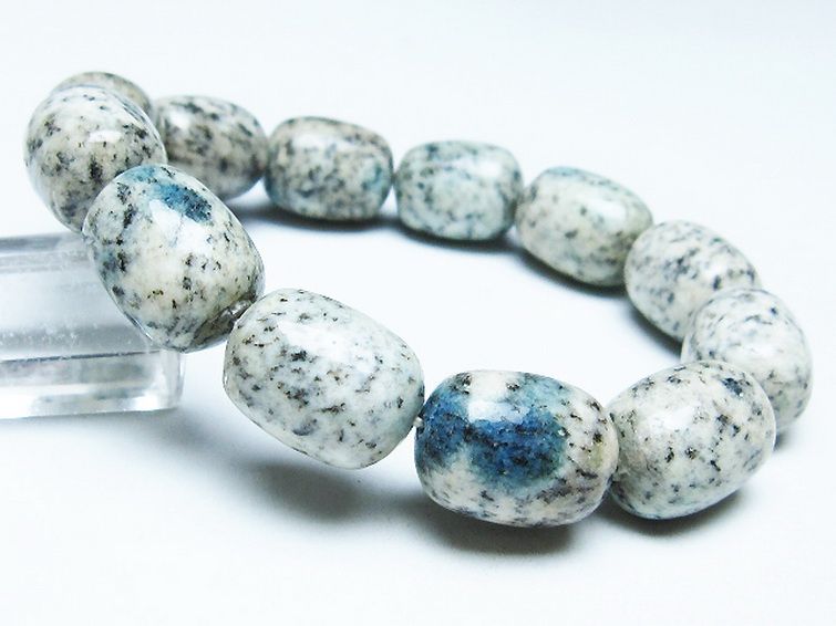 K2ストーン アズライト イン グラナイト ブレスレット [t193-4021] 1枚目