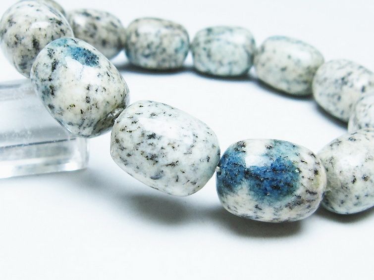 K2ストーン アズライト イン グラナイト ブレスレット [t193-4021] 3枚目