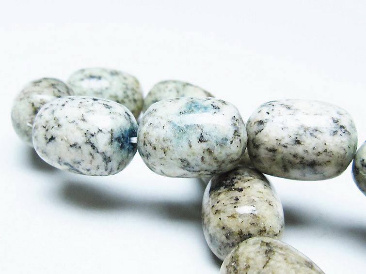 K2ストーン アズライト イン グラナイト ブレスレット [t193-4027] 2枚目