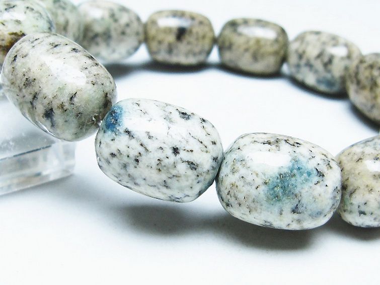 K2ストーン アズライト イン グラナイト ブレスレット [t193-4027] 3枚目