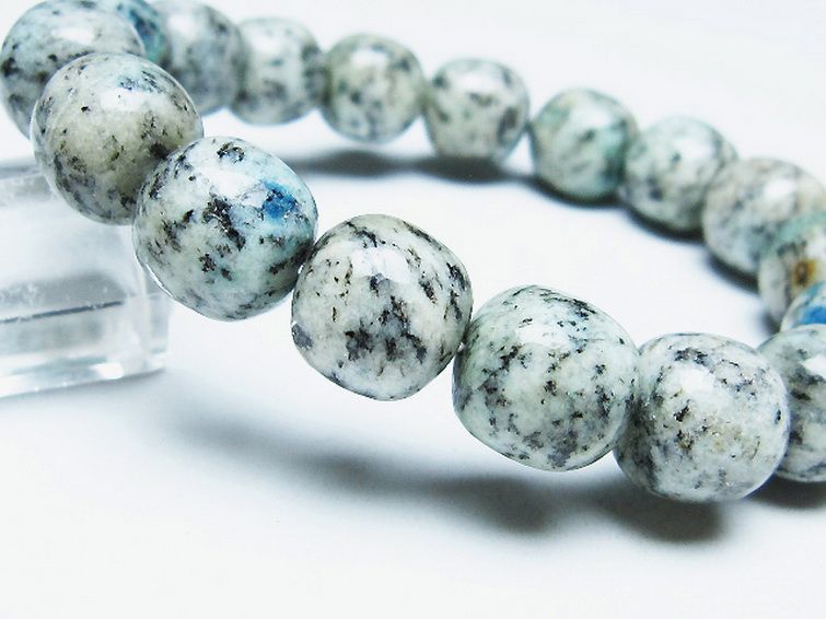 K2ストーン アズライト イン グラナイト ブレスレット [t193-4033] 3枚目