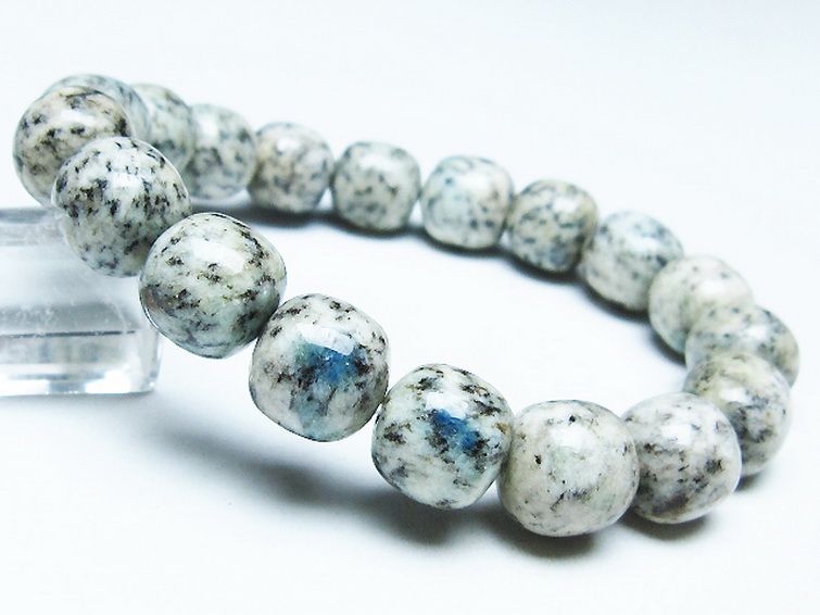 K2ストーン アズライト イン グラナイト ブレスレット [t193-4036] 1枚目