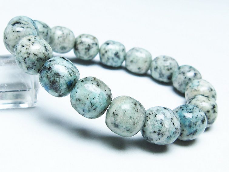 K2ストーン アズライト イン グラナイト ブレスレット [t193-4047] 1枚目