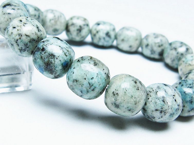 K2ストーン アズライト イン グラナイト ブレスレット [t193-4047] 3枚目