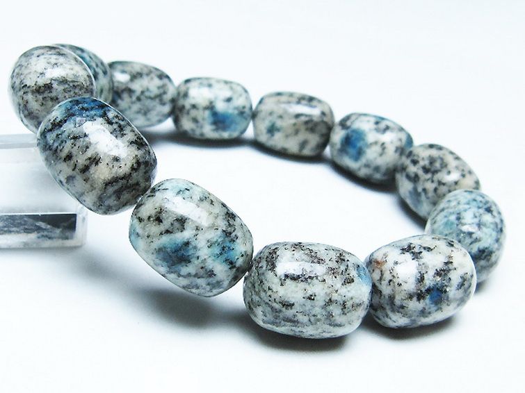 K2ストーン アズライト イン グラナイト ブレスレット [t193-4060] 1枚目