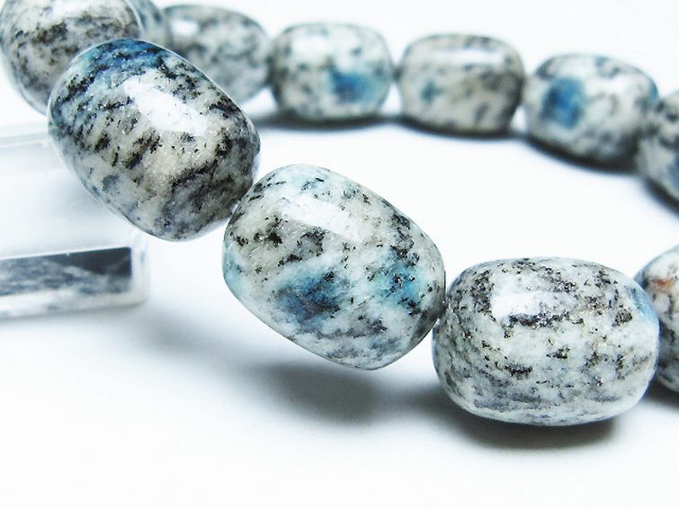 K2ストーン アズライト イン グラナイト ブレスレット [t193-4060] 3枚目