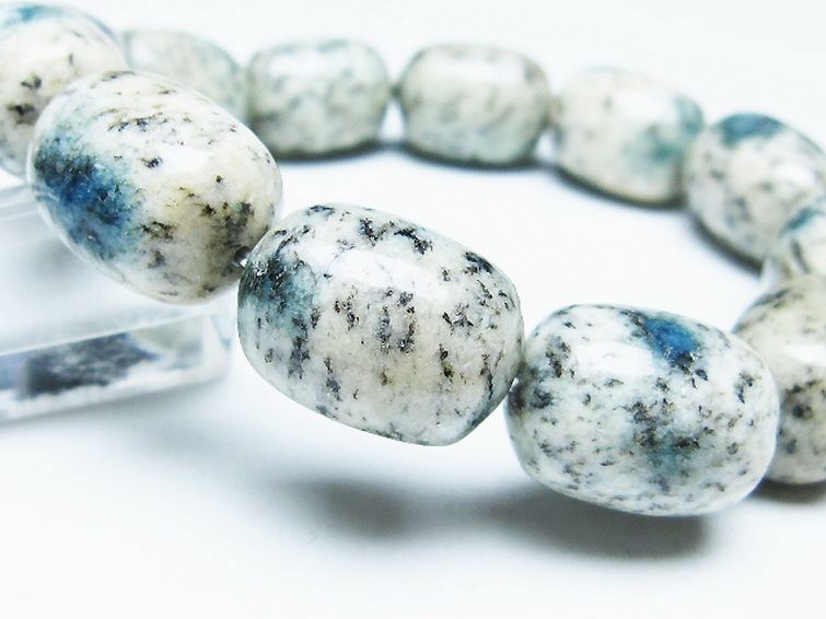 K2ストーン アズライト イン グラナイト ブレスレット [T193-4069] 3枚目