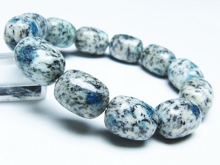 K2ストーン アズライト イン グラナイト ブレスレット [T193-4075] 1枚目