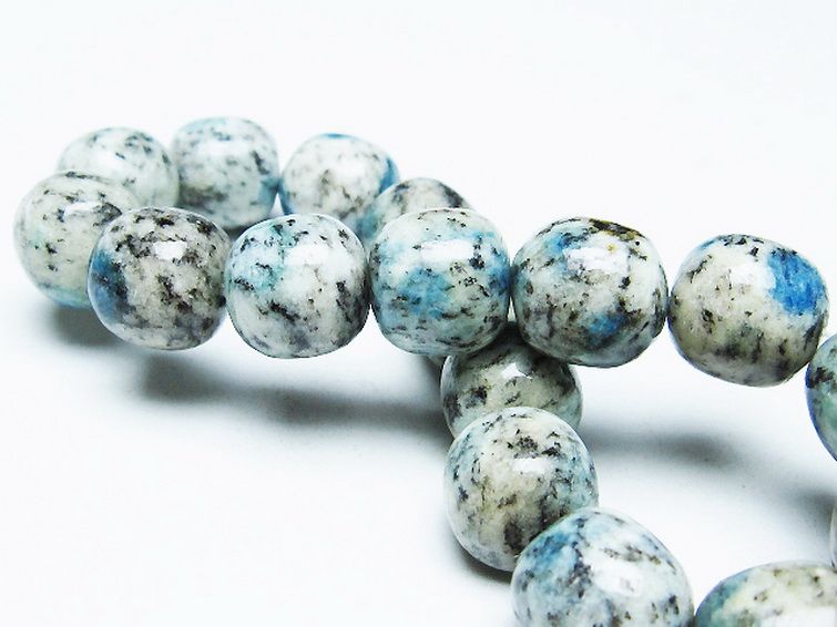 K2ストーン アズライト イン グラナイト ブレスレット [t193-4082] 2枚目