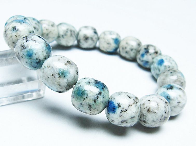 K2ストーン アズライト イン グラナイト ブレスレット [t193-4083] 1枚目