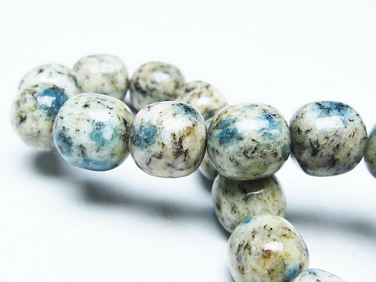 K2ストーン アズライト イン グラナイト ブレスレット [t193-4084] 2枚目