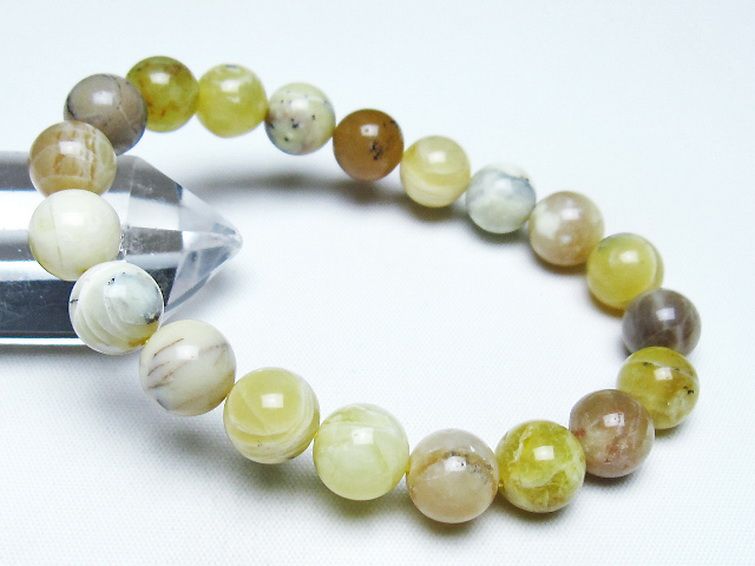 オパール ブレスレット 10mm [T196-4736] 1枚目