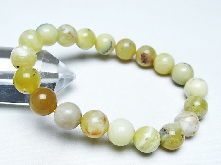 オパール ブレスレット 10mm [T196-4749] 1枚目