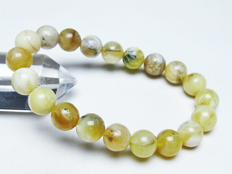 オパール ブレスレット 10mm [T196-4754] 1枚目