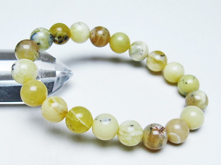 オパール ブレスレット 10mm [T196-4762] 1枚目