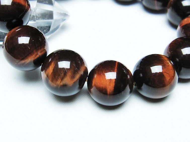 レッドタイガーアイ※赤虎目石 ブレスレット 16mm [t198-6121] 3枚目