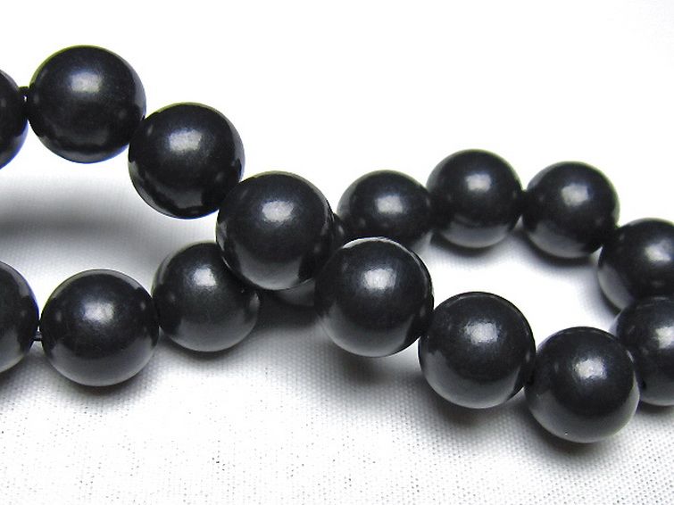 シュンガイト ブレスレット 12mm [t20-7220] 2枚目