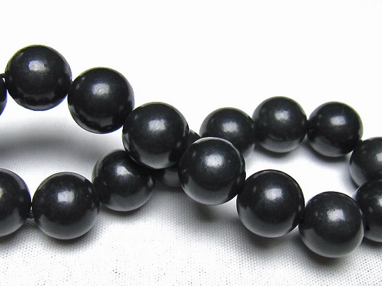 シュンガイト ブレスレット 12mm [t20-7232] 2枚目