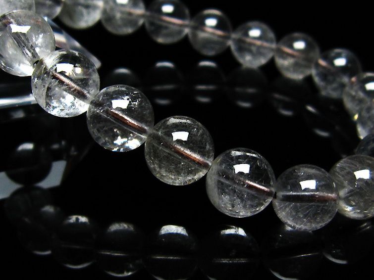 放射プラチナルチル ブレスレット 10mm [t205-3828] 3枚目